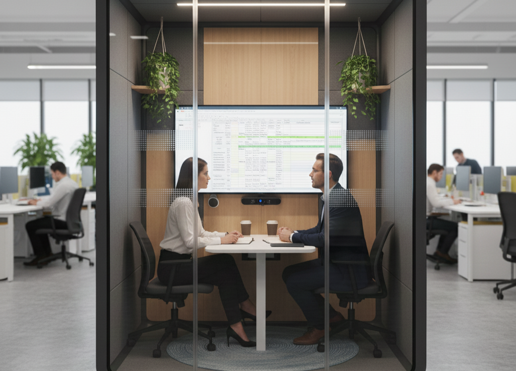 個室ブースが変えるオフィスの未来｜導入メリットから失敗しない選び方まで徹底解説